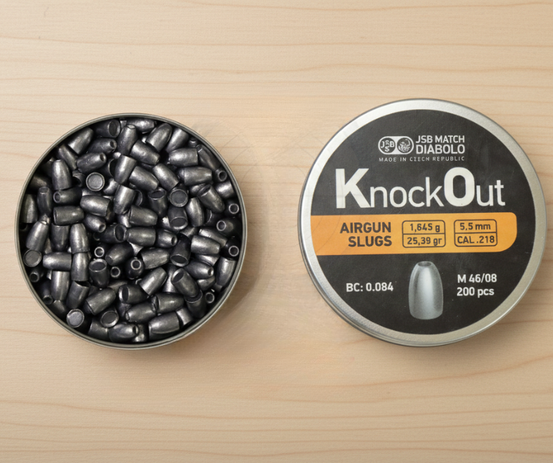 JSB Match Knock Out 5.5mm Target Sport Slugs | Performance Series